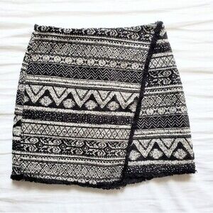 H&M Faux Wrap Skirt Size 4